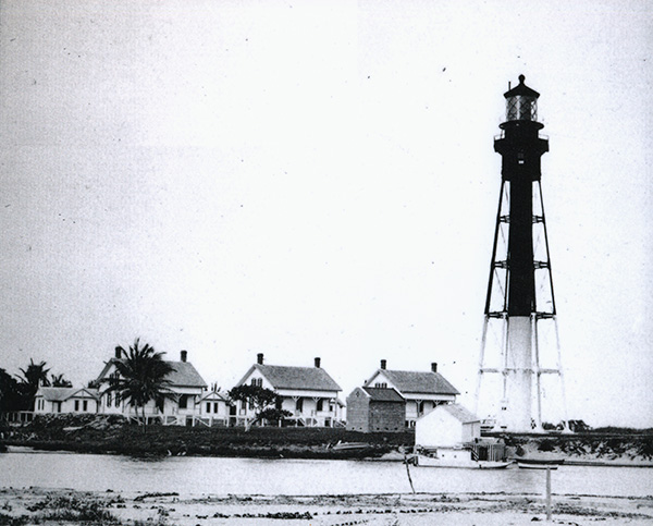 view of lighthouse grounds
