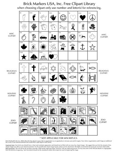 Insignia choices: Everyday, faith, holidays, zoo