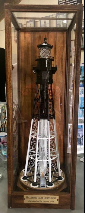 A model of the Hillsboro Inlet Lighthouse
