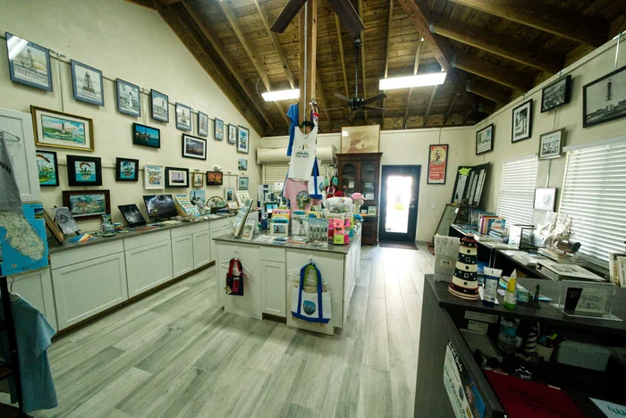 Inside the museum
